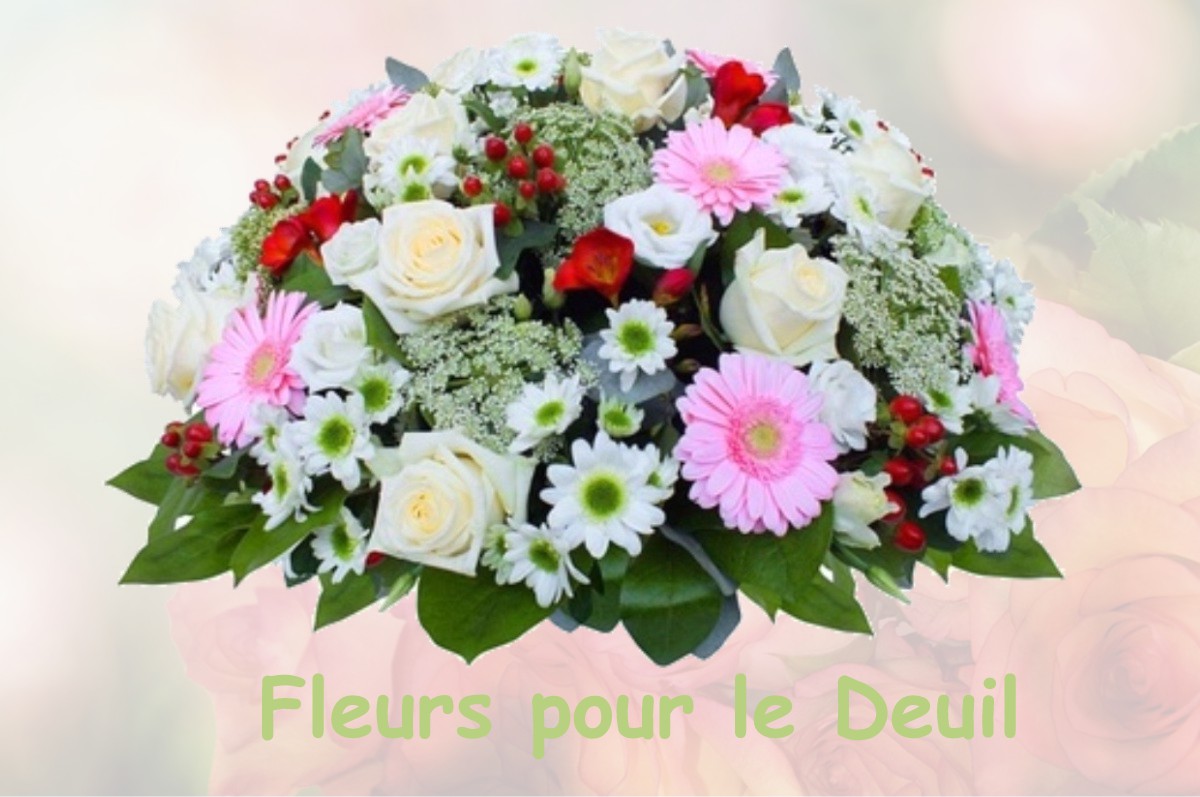 fleurs deuil SAINT-FERRIOL
